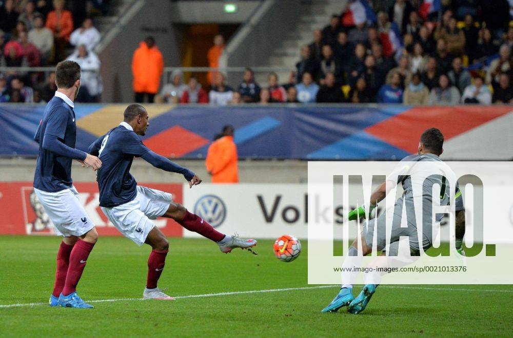 BUT Sebastien Haller (fra) FOOTBALL : France vs Brasil - Football - firendly match - 08 09 2015 AnthonyBIBARD FEP Panoramic