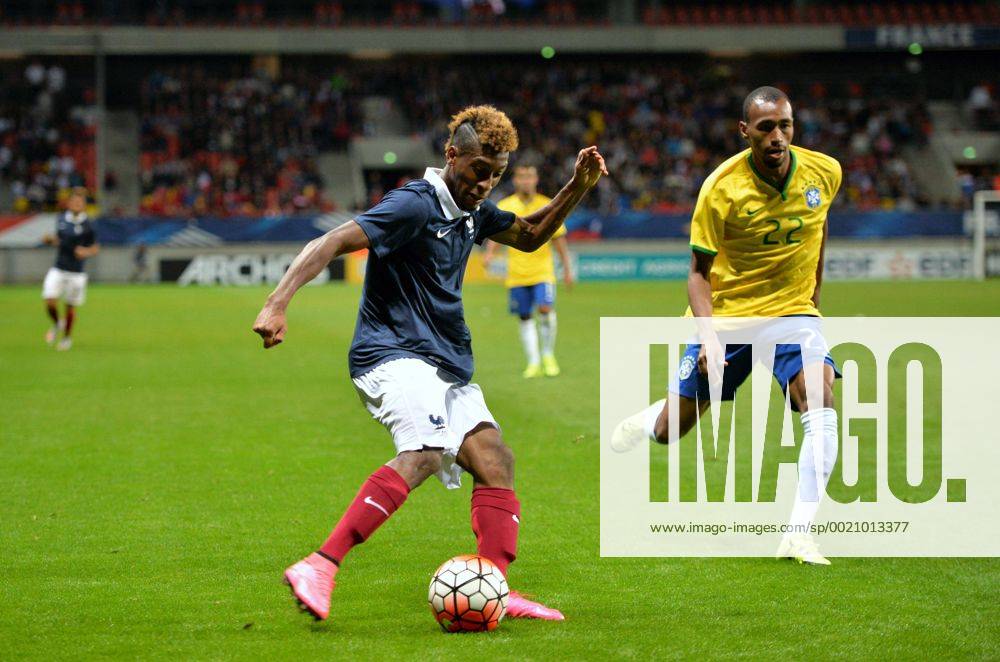 Kingsley Coman (fra) FOOTBALL : France vs Brasil - Football - firendly match - 08 09 2015 AnthonyBIBARD FEP Panoramic