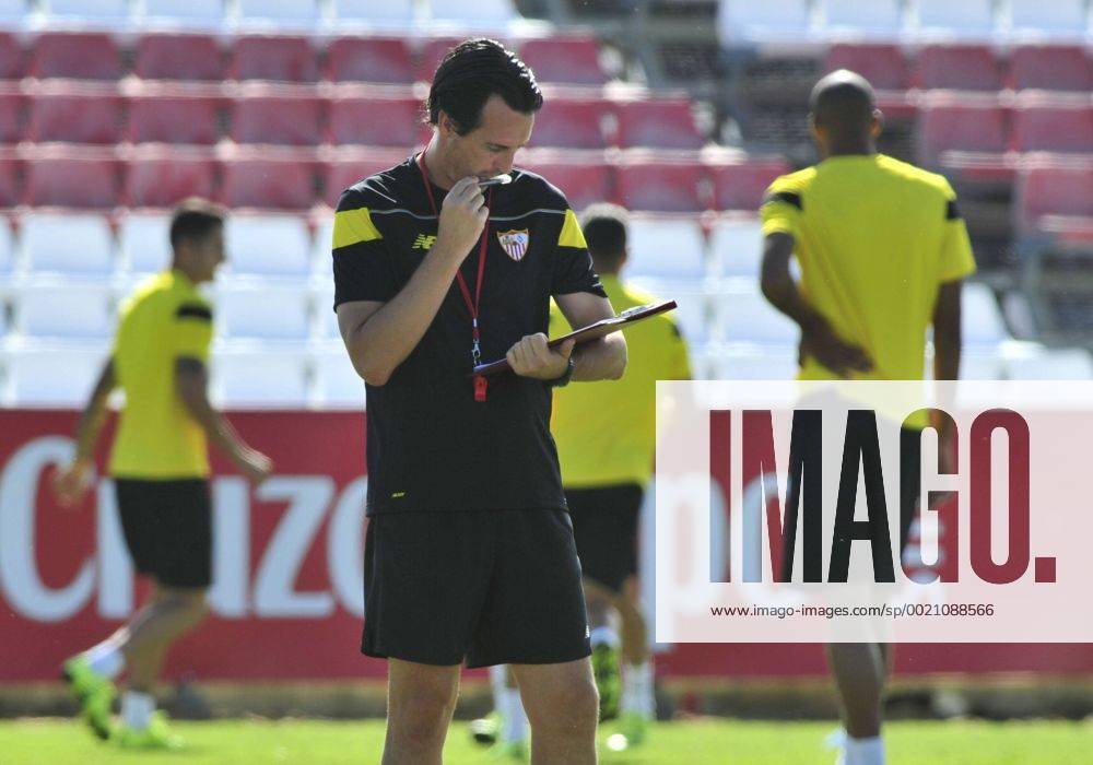 FC Sevilla training session. In this picture, Emery. HURTADOx