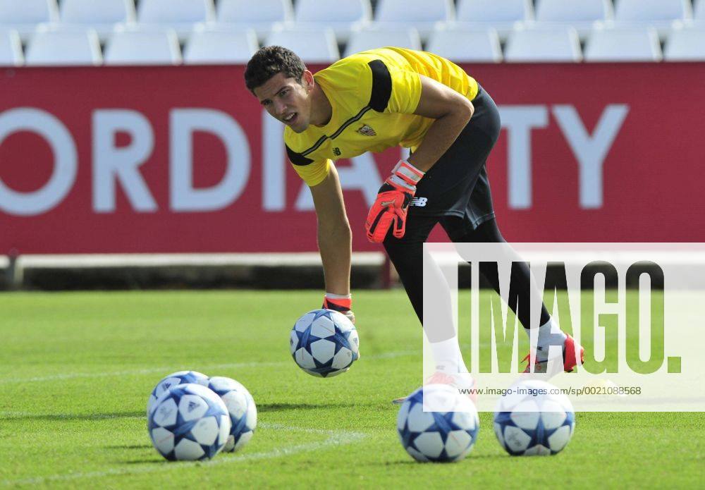 FC Sevilla training session. In this picture, David Soria. HURTADOx