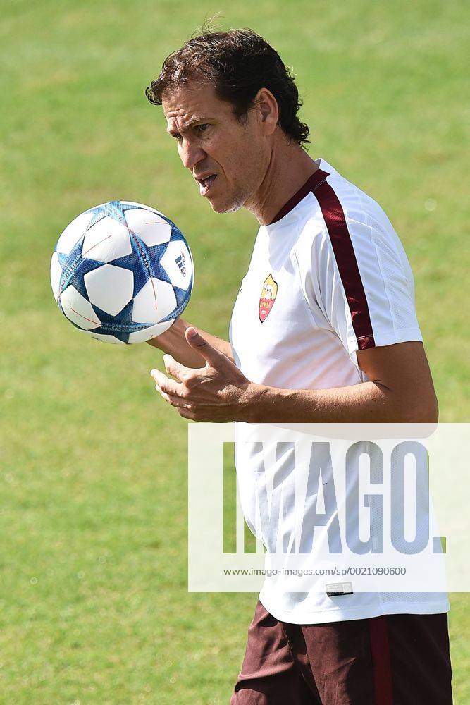 Rudi Garcia Football Champions League 2015 2016 AS Roma training andreaxstaccioli