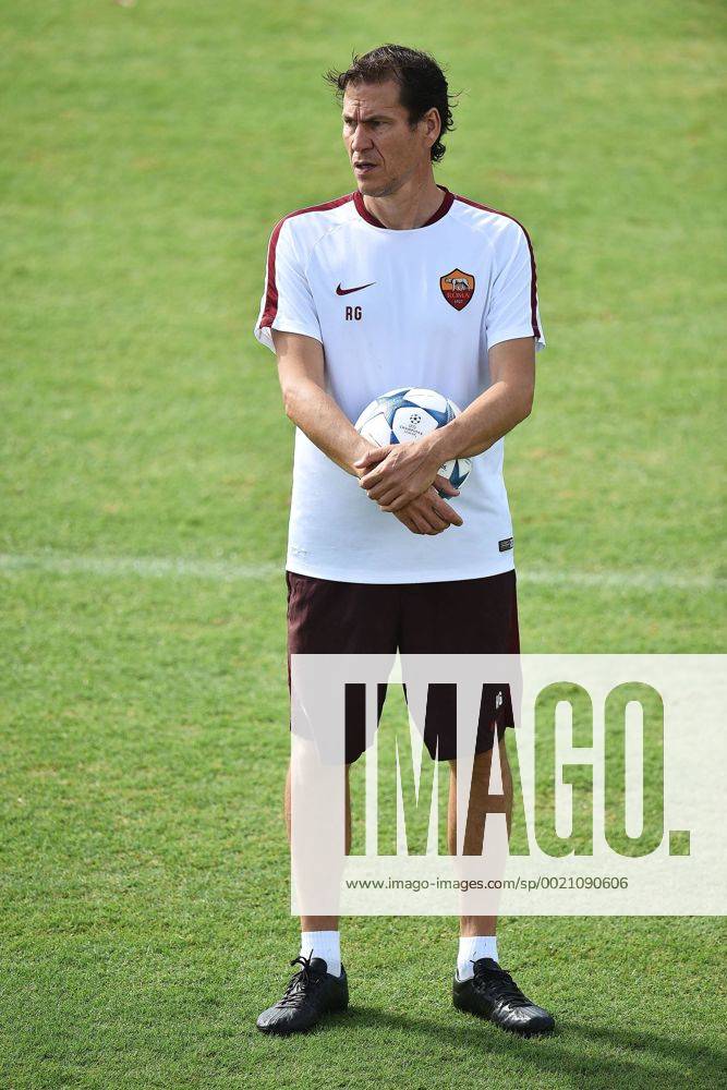 Rudi Garcia Football Champions League 2015 2016 AS Roma training andreaxstaccioli