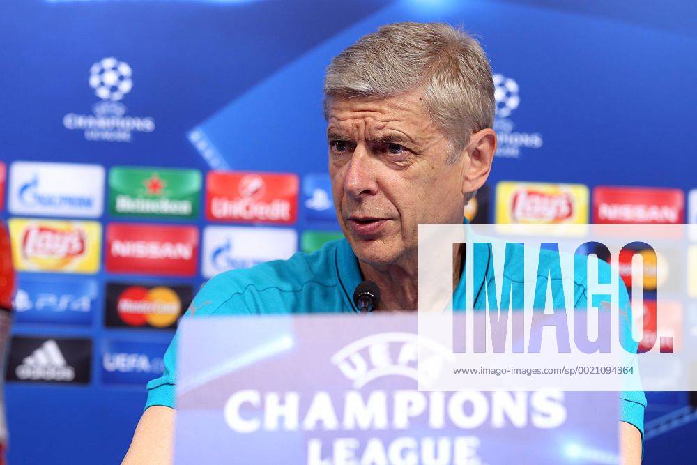 Champions League - Arsenal press conference PK Pressekonferenz 15.09.2015., Croatia, Stadium Maksimir, Zagreb - Press Conference of football club Arsenal FC day before the first round of the Champions League GNK Dinamo Zagreb - Arsenal FC. Arsenal coach Arsene Wenger GoranxStanzl PIXSELL