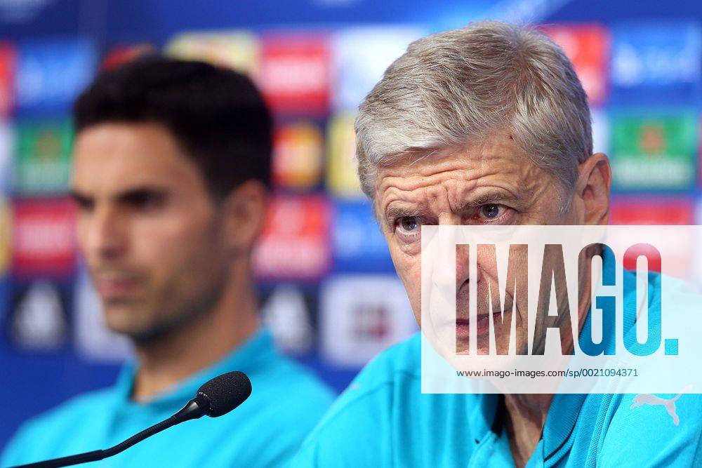 Champions League - Arsenal press conference PK Pressekonferenz 15.09.2015., Croatia, Stadium Maksimir, Zagreb - Press Conference of football club Arsenal FC day before the first round of the Champions League GNK Dinamo Zagreb - Arsenal FC. Arsenal coach Arsene Wenger GoranxStanzl PIXSELL
