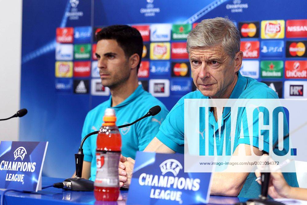 Champions League - Arsenal press conference PK Pressekonferenz 15.09.2015., Croatia, Stadium Maksimir, Zagreb - Press Conference of football club Arsenal FC day before the first round of the Champions League GNK Dinamo Zagreb - Arsenal FC. Arsenal coach Arsene Wenger GoranxStanzl PIXSELL