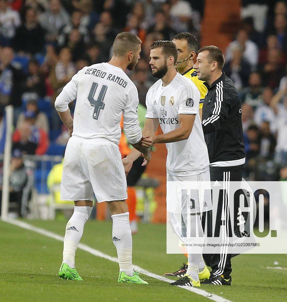 Champions League 2015 2016 match played between Real Madrid and Shakhtar Donetsk. In this picture, Nacho enters for Sergio Ramos. xPABLOGARCIAx
