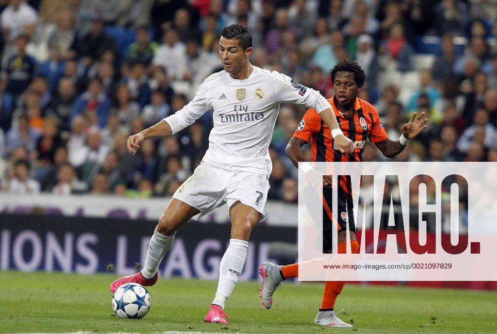 Champions League 2015 2016 match played between Real Madrid and Shakhtar Donetsk. In this picture, Karim Benzema. MORENOx