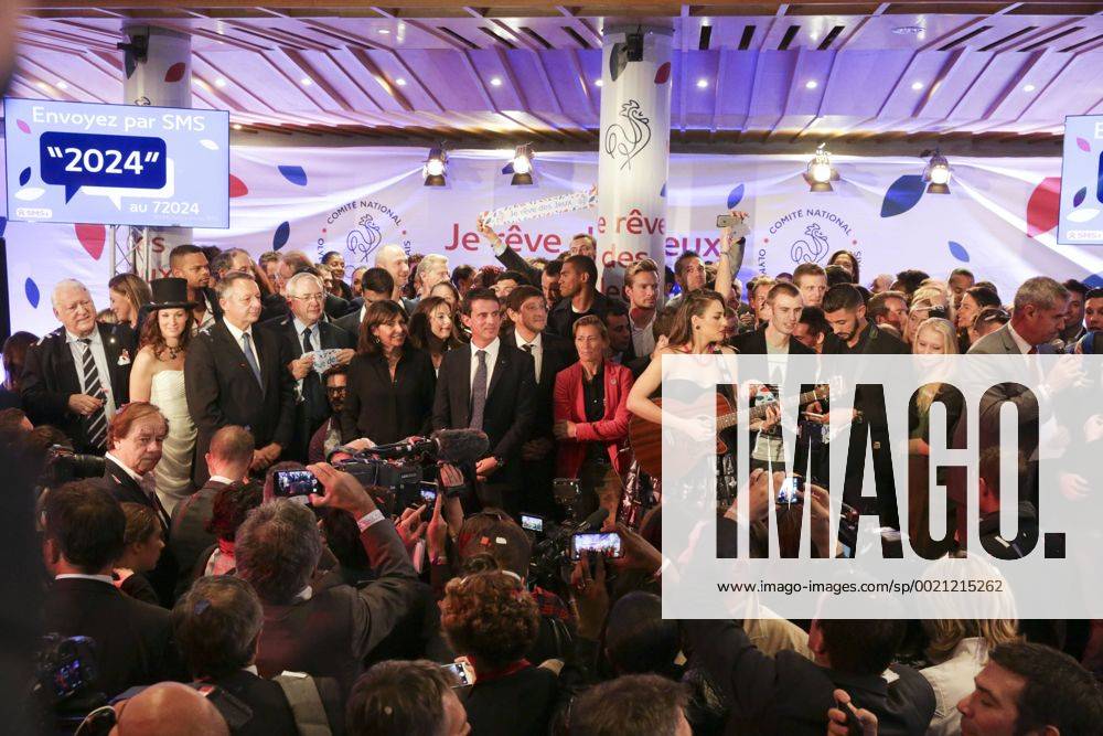Aktuell Olympia 2024, Ausrichter-Kandidat Paris präsentiert Kampagne Paris bewirbt sich für die Olympischen Sommerspiele 2024 - CNOSF - 25 09 2015 GwendolineLeGoffx
