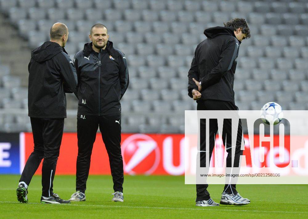 GNK Dinamo training 28.09.2015., Allianz Arena, Muenchen, Germany - Training GNK Dinamo day before the the second round of Group F of the Champions League match between FC Bayern - GNK Dinamo. Zoran Mamic. MarkoxLukunic PIXSELL