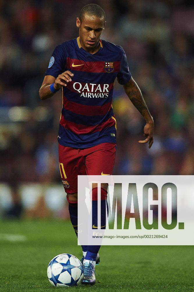 Fussball, UEFA Champions League FC Barcelona Barca - Bayer 04 Leverkusen, v.l. Neymar da Silva Jr (FC Barcelona)