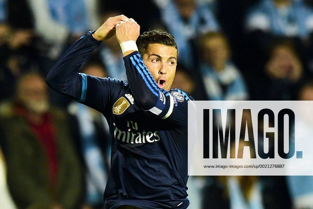 , 150930 Real Madrids Cristiano Ronaldo jublar efter 0-1 during UEFA Champions League 2015 2016 match between Malmö FF and Real Madrid.
