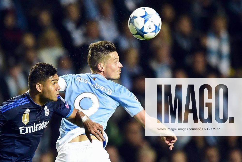 , 150930 Malmö FFs Markus Rosenberg during UEFA Champions League 2015 2016 match between Malmö FF and Real Madrid.