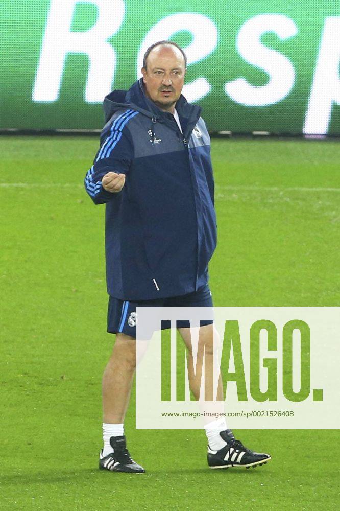 Rafael Benitez ( Coach Real Madrid ) FOOTBALL : Training Real Madrid - Champions League - 20 10 2015 GwendolineLeGoffx