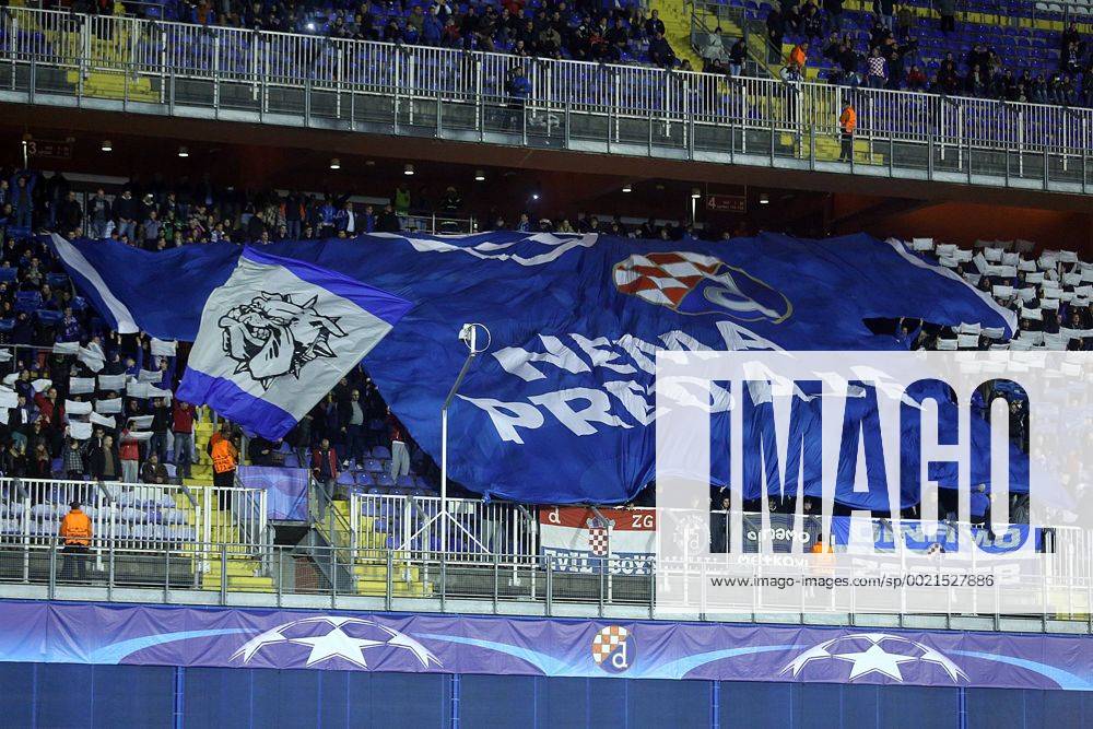 UEFA Champions League, Group F, Round 3, GNK Dinamo - FC Olympiakos 20.10.2015., Croatia, Zagreb - Maksimir Stadium - UEFA Champions League, Group F, Round 3, GNK Dinamo - FC Olympiakos. Bad Blue Boys. GoranxStanzl PIXSELL