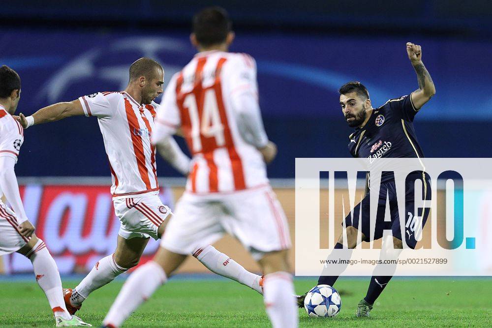 UEFA Champions League, Group F, Round 3, GNK Dinamo - FC Olympiakos 20.10.2015., Croatia, Zagreb - Maksimir Stadium - UEFA Champions League, Group F, Round 3, GNK Dinamo - FC Olympiakos. Paulo Ricardo Ribeiro de Jesus Machado. GoranxStanzl PIXSELL