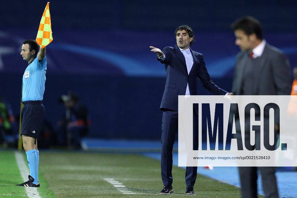 UEFA Champions League, Group F, Round 3, GNK Dinamo - FC Olympiakos 20.10.2015., Croatia, Zagreb - Maksimir Stadium - UEFA Champions League, Group F, Round 3, GNK Dinamo - FC Olympiakos. Coach of Dinamo Zoran Mamic. GoranxStanzl PIXSELL