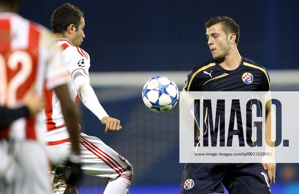 UEFA Champions League, Group F, Round 3, GNK Dinamo - FC Olympiakos 20.10.2015., Croatia, Zagreb - Maksimir Stadium - UEFA Champions League, Group F, Round 3, GNK Dinamo - FC Olympiakos. Armin Hodzic. IgorxKralj PIXSELL