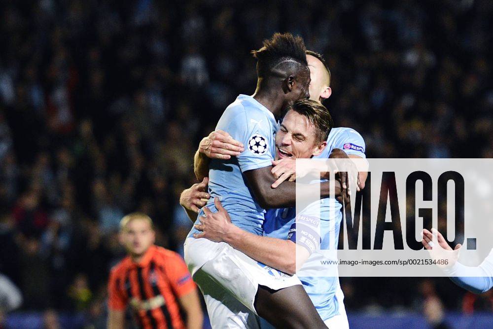 Fußball, Champions League, Malmö FF - Shakhtar Donetsk 151021 Malmö FFs Markus Rosenberg 1-0 - Champions League, Malmö FF vs Shakhtar Donetsk 21 oktober 2015 in Malmö. PETTERxARVIDSON BB151021PA086