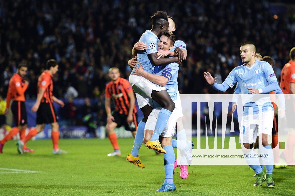 Fußball, Champions League, Malmö FF - Shakhtar Donetsk 151021 Malmö FFs Markus Rosenberg 1-0 - Champions League, Malmö FF vs Shakhtar Donetsk 21 oktober 2015 in Malmö. PETTERxARVIDSON BB151021PA087