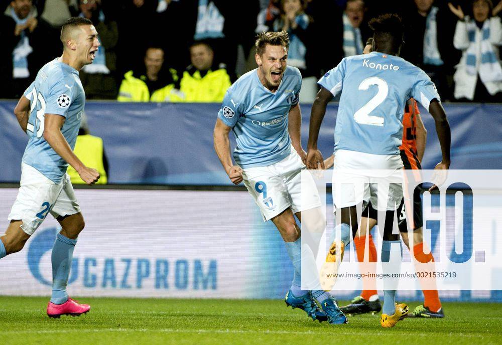 Fußball, Champions League, Malmö FF - Shakhtar Donetsk Malmö Sweden 2015-10-21 Champions League 2015 16 Malmö FF vs Shakhtar Donstsk Markus Rosenberg(Malmö) 1 - 0 4.04929503
