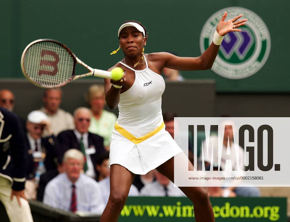 Venus Williams (USA) - Vorhand Tennis Damen All England Championships 2006, Grand Slam, WTA Tour Einzelbild Wimbledon London Tennis Damen All England Championships 2006, Grand Slam, WTA Tour Einzelbild Wimbledon London