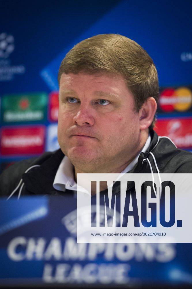 - GENT, BELGIUM: Gent s head coach Hein Vanhaezebrouck pictured during a press conference PK Pressekonferenz of Belgian first division soccer team KAA Gent, Tuesday 03 November 2015, in Gent. Tomorrow, Gent is playing against Spanish club Valencia CF in the UEFA Champions League competition, in the group stage, in group H. JASPERxJACOBS x04732816x