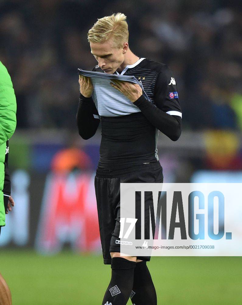 Fussball, Saison 2015 2016, Champions League, 2015 16, Vorrunde, Borussia Mönchengladbach - Juventus Turin, Oscar Wendt (Borussia Moenchengladbach)