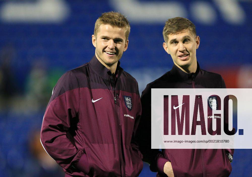 England s Eric Dier with John Stones International Friendly Länderspiel - Spain vs England - Estadio Jose Rico Perez Stadium - Spain - 13th November 2015 - Picture David Klein Sportimage .