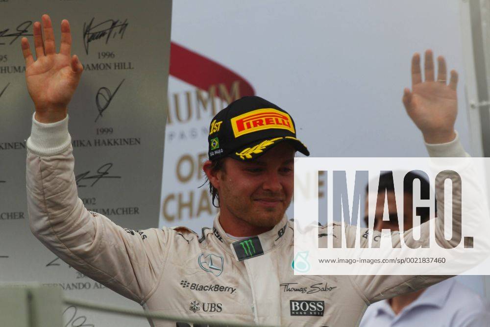 Brazilian Grand Prix, Sao Paulo 12 - 15 November 2015 15.11.2015 - Race, Nico Rosberg (GER) Mercedes AMG F1 W06 race winner