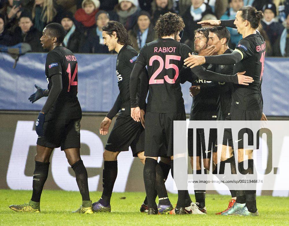 Malmoe Sweden 2015-11-25 Champions League 2015 16 Malmö FF(SWE) vs PSG(F) Zlatan Ibrahimovic(PSG) second goal Di Maria - 4.04937159