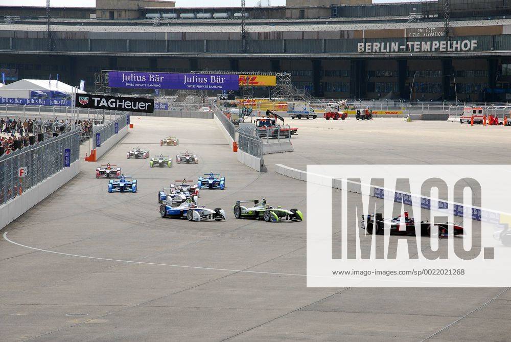 EPrix auf dem Tempelhofer Feld - Formel E in Berlin Tempelhof