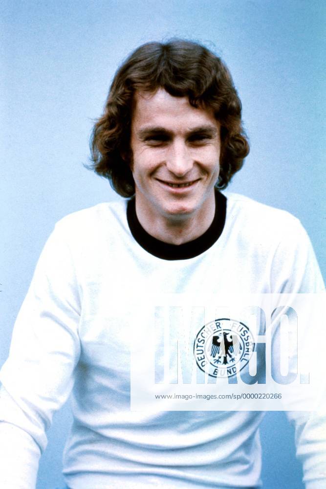 Rainer Bonhof (Deutschland) Fußball WM Herren Weltmeisterschaft 1974, Nationalmannschaft, Nationalteam, Nationaltrikot, Länderspiel, Kader Porträt