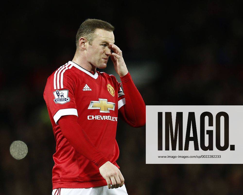 Wayne Rooney of Manchester United ManU reacts to a missed chance - English Premier League - Manchester Utd vs Chelsea - Old Trafford Stadium - Manchester - England - 28th December 2015 - Picture Simon Bellis Sportimage .