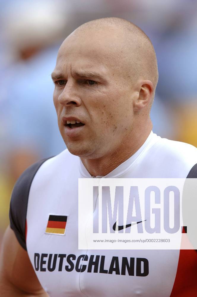 Ronny Ostwald (Deutschland) Leichtathletik EM Herren EM 2006, 100m, 100 m, Meter, Sprint, Kurzstrecke Porträt Göteborg Leichtathletik EM Herren EM 2006, 100m, 100 m, Meter, Sprint, Kurzstrecke Porträt Göteborg