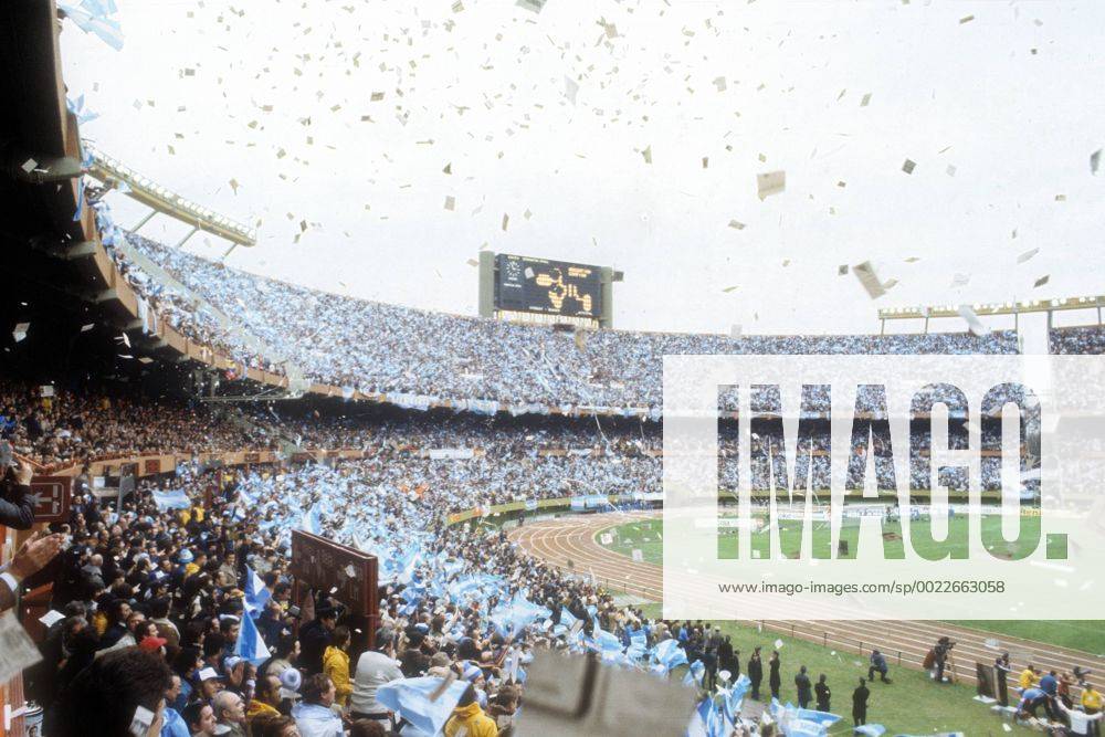 WM Finale 1978 im Estadio Monumental Antonio Vespucio Liberti in Buenos Aires