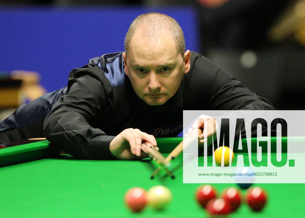 Graeme Dott (Scotland) Snooker Billard Berlin 918.com German Masters im Tempodrom 03.02.2016