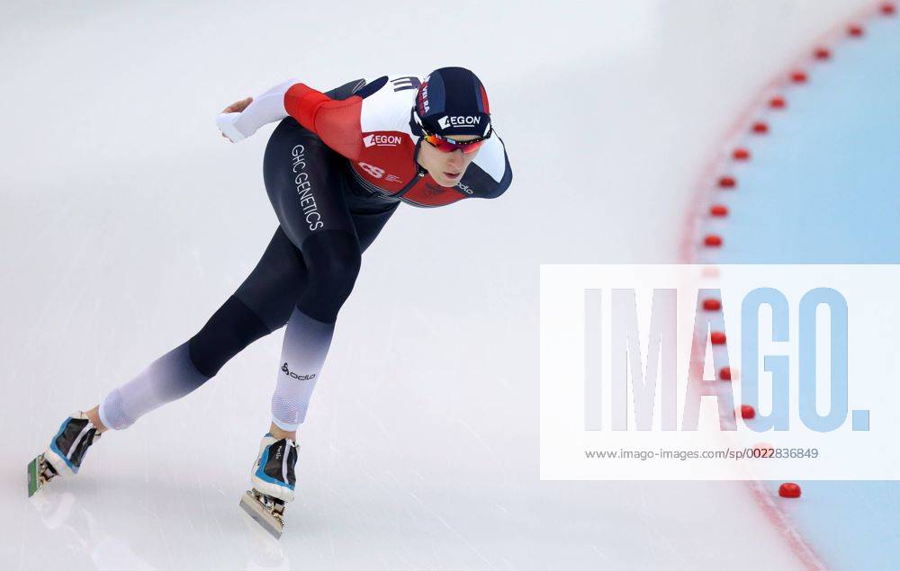 MOSCOW REGION, RUSSIA. FEBRUARY 12, 2016. Martina Sablikova of the Czech Republic competes to win gold in ladies 5000m at 2016 ISU World Single Distances Speedskating Championships in Kolomna, Moscow Region. Sergei Savostyanov TASS TS0171D8