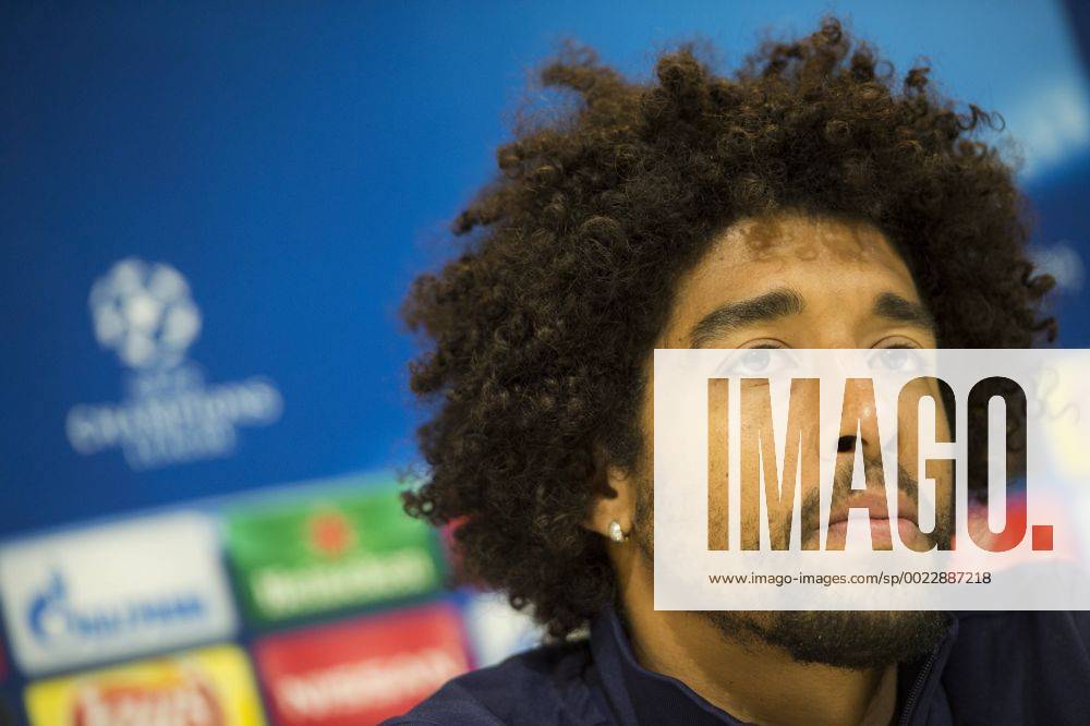 Fußball, Champions League, VfL Wolfsburg PK Wolfsburg Brazilian player Bonfim Costa Dante pictured at a press conference PK Pressekonferenz of German soccer club VfL Wolfsburg, Tuesday 16 February 2016 in Gent. Wolfsburg is preparing for the first leg of the 1 8 finals of the UEFA Champions League competition against Belgian team KAA Gent tomorrow. JASPERxJACOBS x04794136x