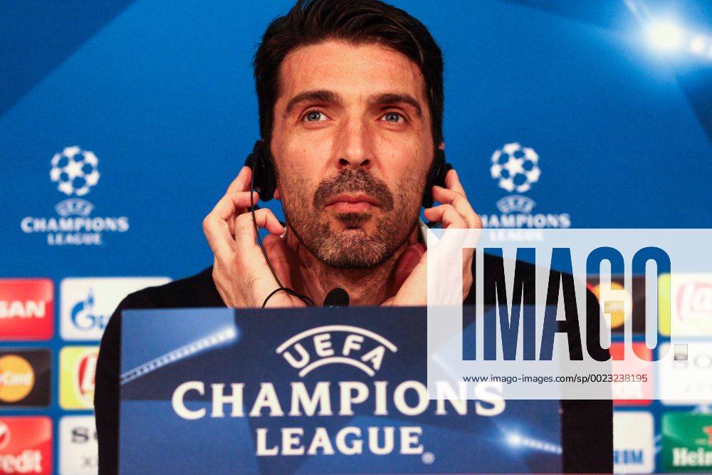 - SPORT March 15, 2016 - Munich, Germany - Juventus goalkeeper Gianluigi Buffon (1) during the Uefa Champions League Round of 16 press conference PK Pressekonferenz BAYERN MUNICH - JUVENTUS on 15 03 16 at the Allianz Arena in Munich, Germany. Juventus - Training & Press Conference - ZUMAn230