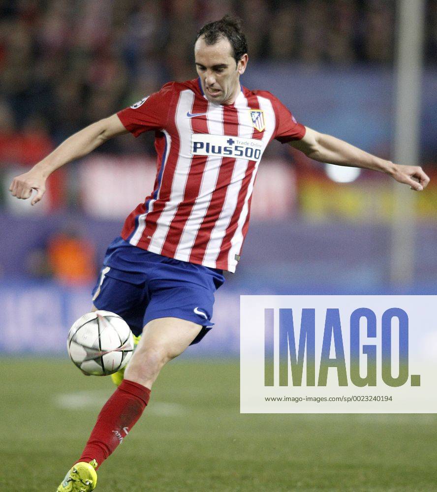 Fußball, Champions League, Atletico Madrid - PSV Eindhoven Atletico de Madrid s Diego Godin during UEFA Champions League match. March 15,2016. (2016031592)