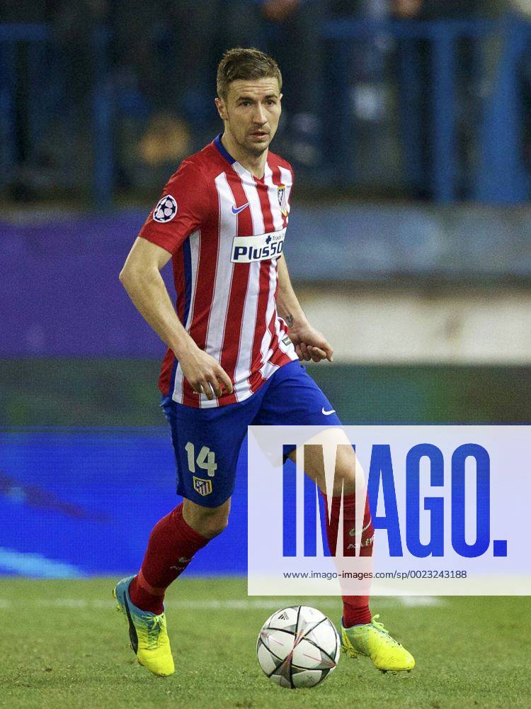 Gabi of Club Atletico de Madrid during the UEFA Champions League Round of 16, Second leg match between Atletico madrid and PSV Eindhoven on March 15, 2016 at the Estadio Vicente Calder& 243;n in Madrid, Spain. Atletico Madrid v PSV Eindhoven UEFA Champions League 2015 2016 IVx 5165477