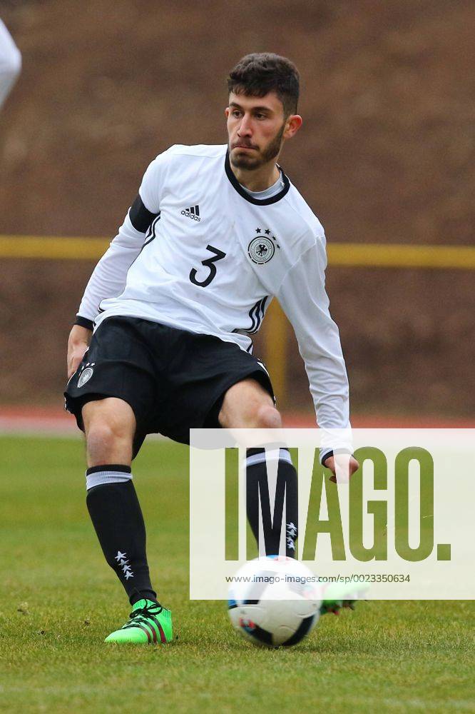 Konz Enes Akyol (Deutschland) Deutschland vs Frankreich --- Fussball --- U18-Laenderspiel --- 24.03.2016