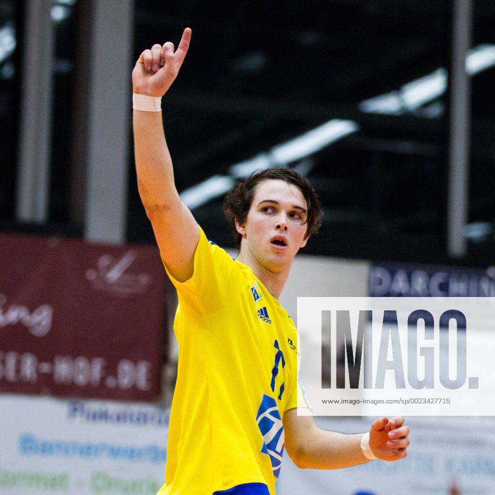 Herrsching Luke Perry ( 11, Friedrichshafen); Volleyball Bundesliga Herren Play-Off Viertelfinale, Nikolaushalle, Herrsching Germany, 20160331; Partie TSV Herrsching vs VfB Friedrichshafen;
