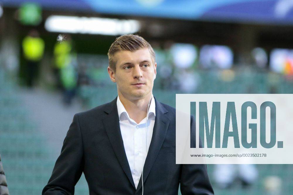 Fußball, UEFA Champions League, VfL Wolfsburg - Real Madrid CF; Toni Kroos Portrait, Porträt, Einzelbild.