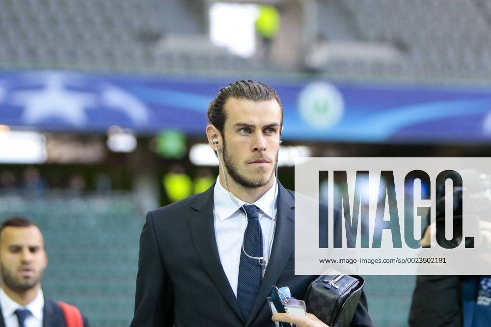Fußball, UEFA Champions League, VfL Wolfsburg - Real Madrid CF; Gareth Bale Portrait, Porträt, Einzelbild.