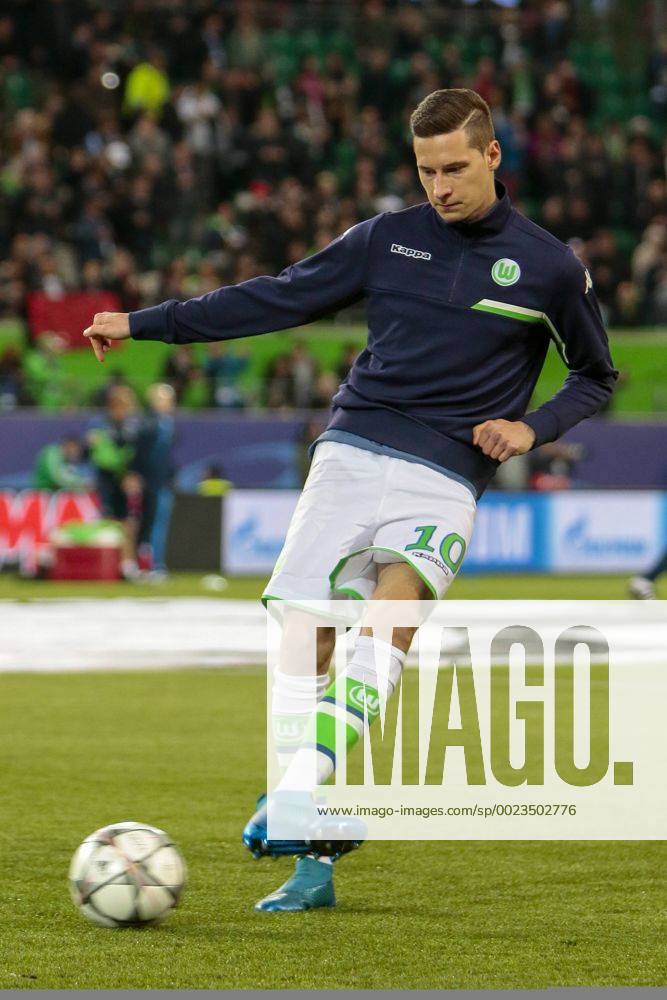 Fußball, UEFA Champions League, VfL Wolfsburg - Real Madrid CF; Julian Draxler (Wolfsburg, 10) Freisteller, Einzelbild, Aktion, action.