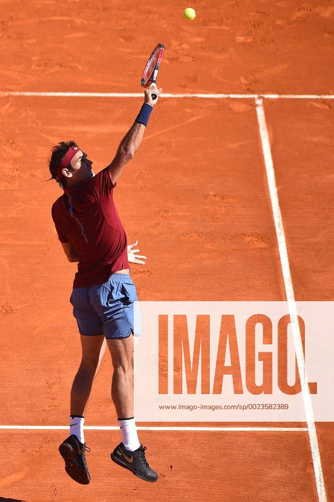 Roger Federer (Sui) TENNIS : Tournoi de Monte Carlo 2016 - 12 04 2016 TennisMagazine Panoramic