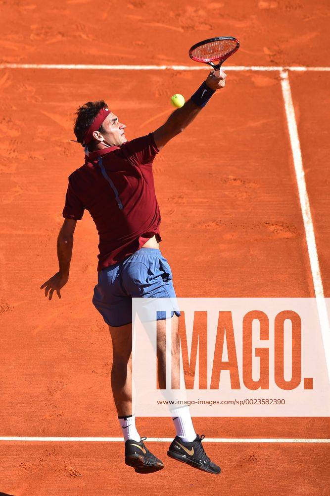 Roger Federer (Sui) TENNIS : Tournoi de Monte Carlo 2016 - 12 04 2016 TennisMagazine Panoramic