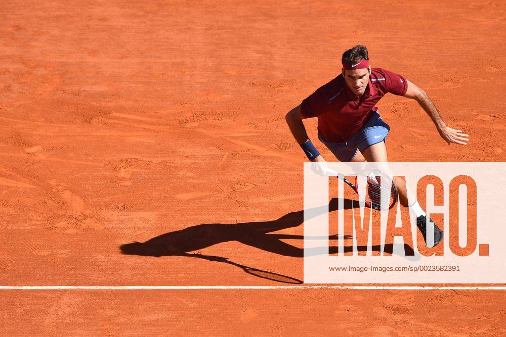 Roger Federer (Sui) TENNIS : Tournoi de Monte Carlo 2016 - 12 04 2016 TennisMagazine Panoramic