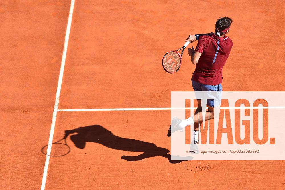 Roger Federer (Sui) TENNIS : Tournoi de Monte Carlo 2016 - 12 04 2016 TennisMagazine Panoramic